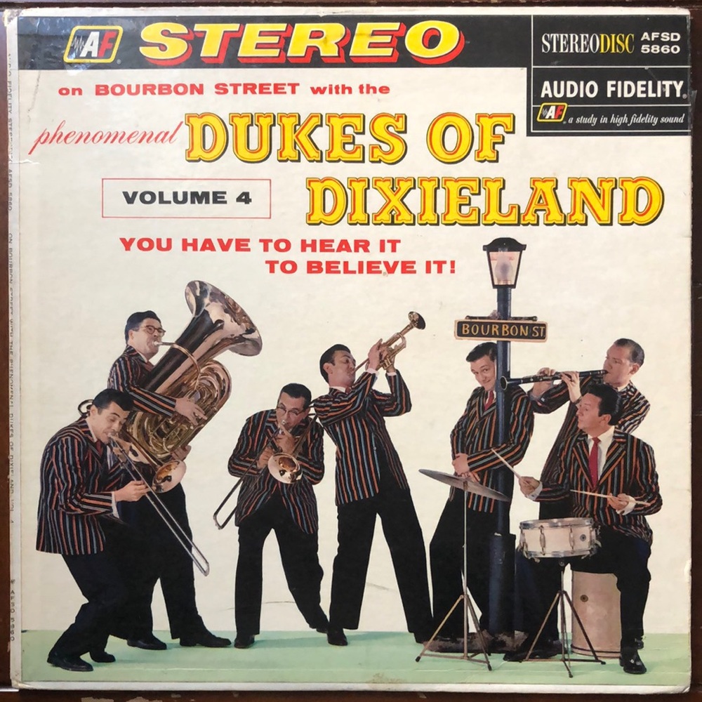 Dukes Of Dixieland On Bourbon Street Vinyl Lp